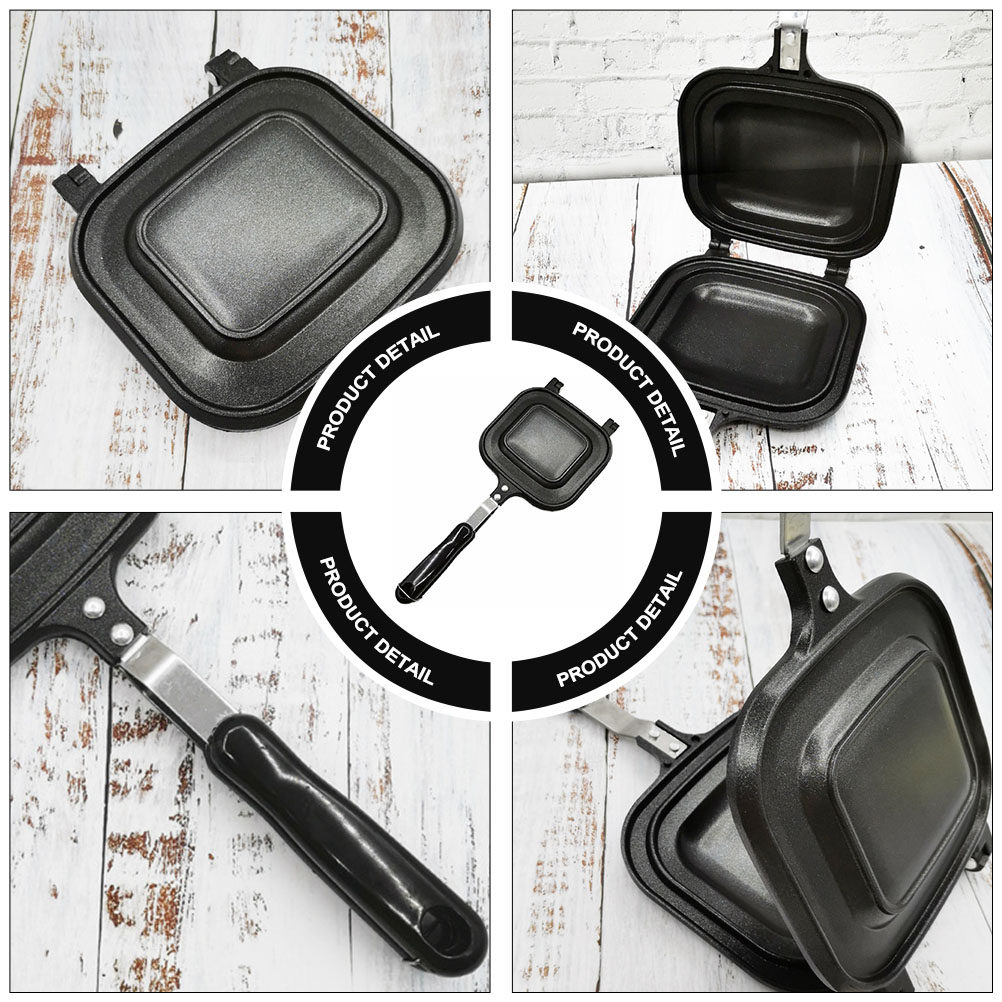 Double-Sided Non-Stick Skillet - огляд і ціна Home Cooking Egg Sandwich
