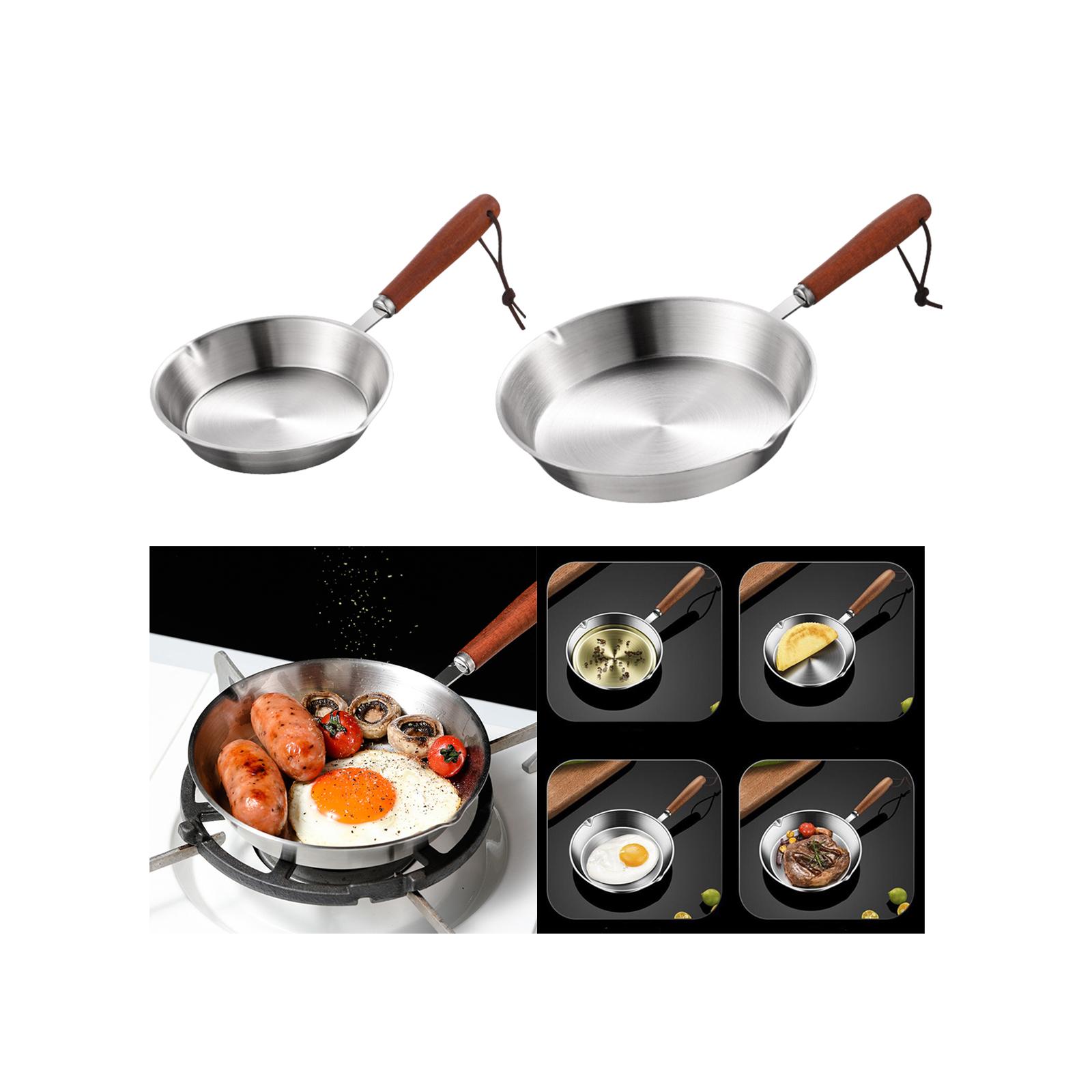 Kitchen Stainless Steel Fry Pa - огляд і ціна Home Cooking Egg Sandwich