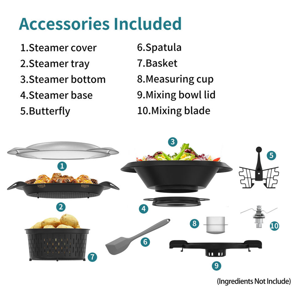 All in One Multifunction Cooki - огляд і ціна Home Cooking Robot