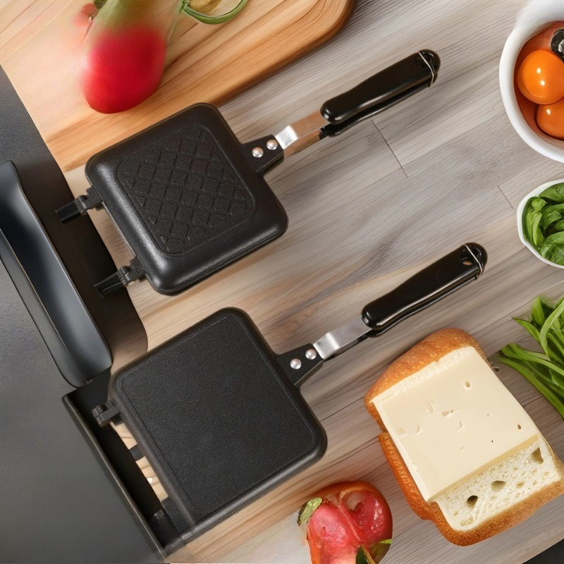 New Non-Stick Sandwich Maker D - огляд і ціна Home Cooking Egg Sandwich